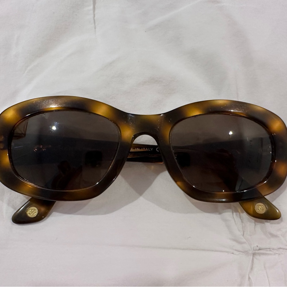 Chanel Oval Sunglasses